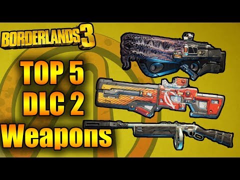 Borderlands 3 - TOP 5 NEW Legendary Weapons From DLC 2 (Guns, Love, and Tentacles)