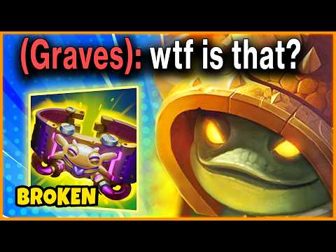 RIOT JUST BROKE RAMMUS WITH THE NEW ITEM! (HEAL TO FULL FROM 0)