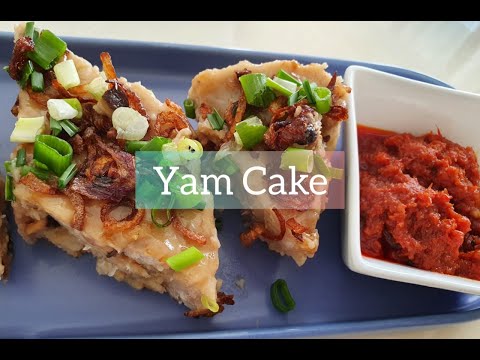 MELT-In-Mouth Steamed Yam Cake | Taro Cake