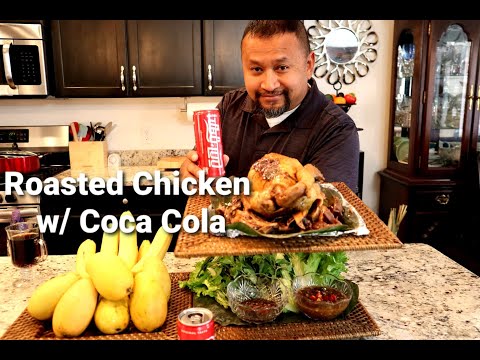Roasted Chicken w/ CoCa Cola & Banana Blossoms - Cambodian Cooking w/ Bopha & Jonathan
