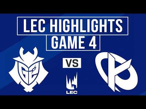 G2 vs KC Highlights Game 4 | LEC 2026 Versus Playoffs Finals | G2 Esports vs Karmine Corp