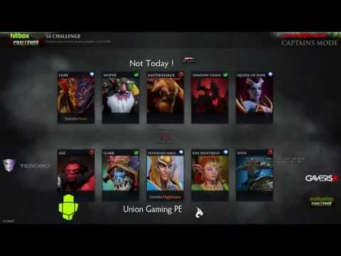 NoT Today Vs Union Gaming SA Challenge Tour - Mar 8th  Match  #1 Parte 1/2