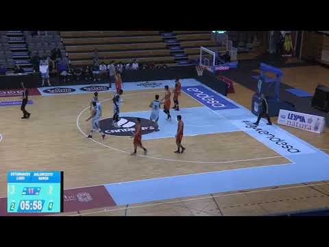 Liga EBA A-B Jornada 1 2018-2019 Estudiantes Lugo Leyma Natura 104 vs 77 Baloncesto Narón