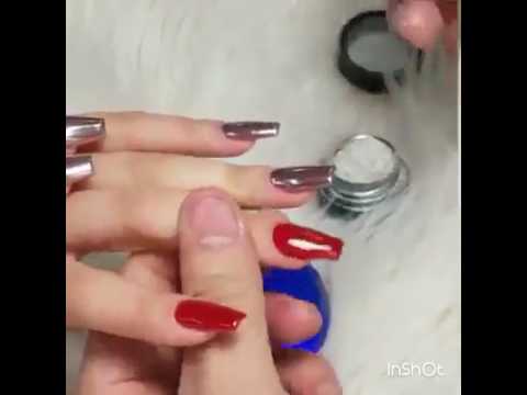 Powder Nail Art Sequins Chrome Mirror Polish | Aliexpress