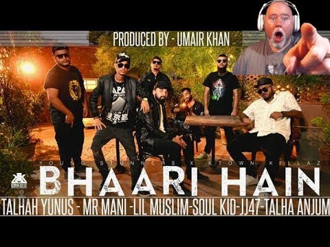Pharaoh Reacts: Pakistani Rap - BHAARI HAIN TALHAH YUNUS  LIL MUSLIM  MR MANI SOUL KID JJ47  TALHA