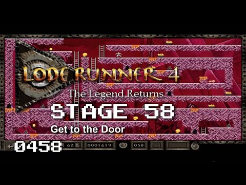 Lode Runner 4 - Stage 58 - Get to the Door [0458]