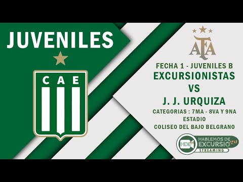 Excursionistas vs J. J. Urquiza | Fecha 1 | Juveniles B 7MA - 8VA Y 9NA DIVISIÓN