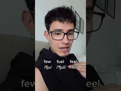 Learn the difference 👇🏼Few - Fuel - Feel #english #pronunciationcoach #pronunciation #IPA #phonetics