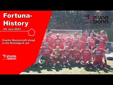 Fortuna-History - Aufstieg der Zweiten Mannschaft in die Kreisliga A (04.06.2023)