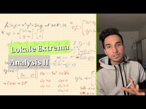 KLAUSURAUFGABE | Lokale Extrema (Gradient & Hesse-Matrix) | Mehrdimensionale Analysis