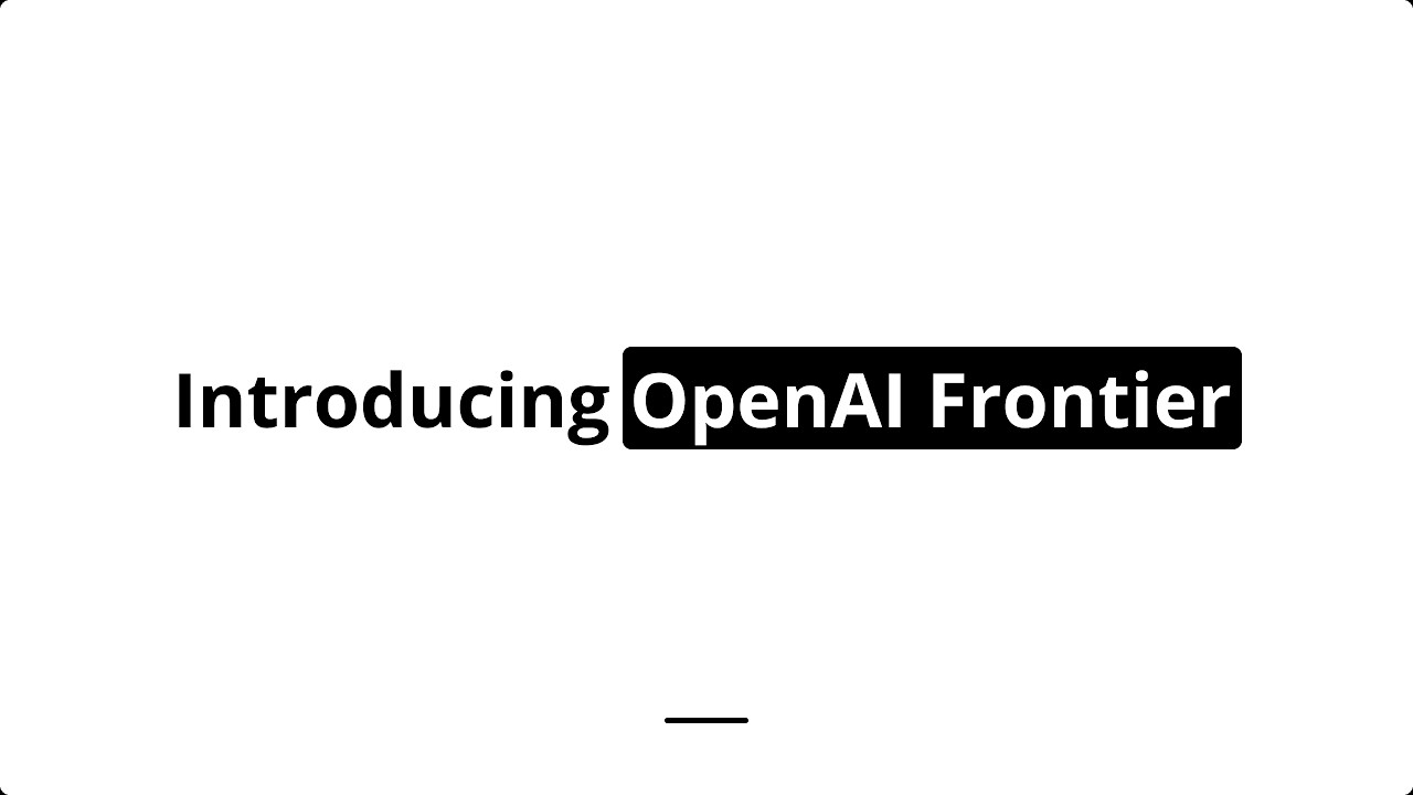 What is OpenAI Frontier? The Future of AI Coworkers Explained