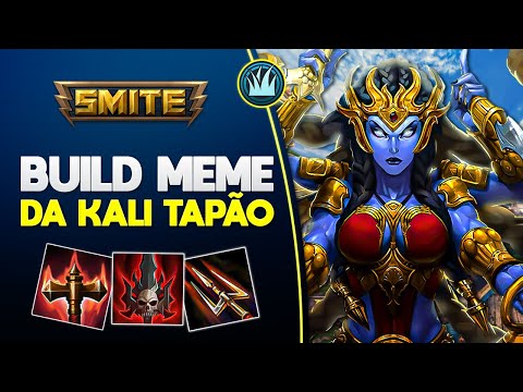 The build is a meme, but it's FUN! KALI JUNGLER - ⚡ Smite BR Conquista