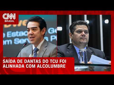 Saída de Bruno Dantas do TCU foi alinhada com Alcolumbre; entenda | CNN 360º