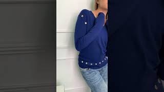Sweater BURI Bremer Con Botones GU825 - Vista 1