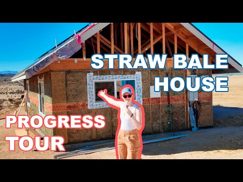 Tour My Amazing Straw Bale House in Joshua Tree!