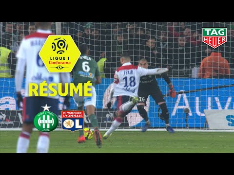 AS Saint-Etienne - Olympique Lyonnais ( 1-2 ) - Résumé - (ASSE - OL) / 2018-19