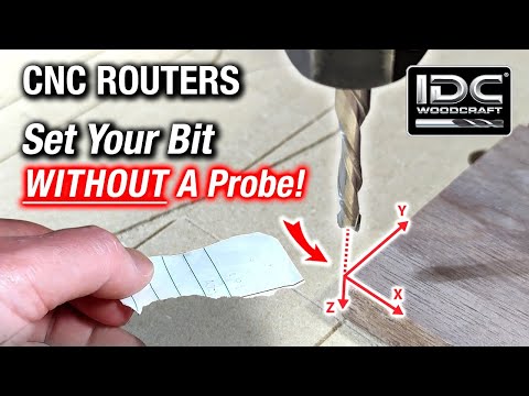 Precise Zero Setting Without a Touch Probe on Your CNC Bits