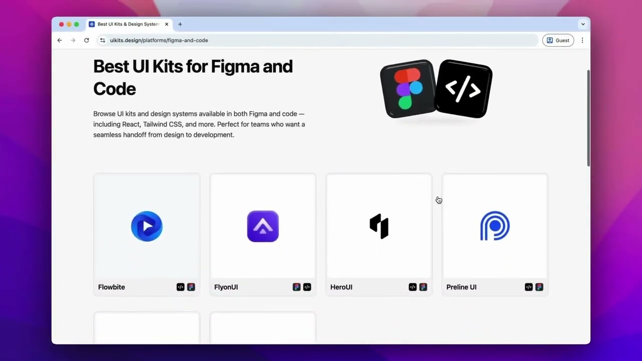 UI Kits demo video