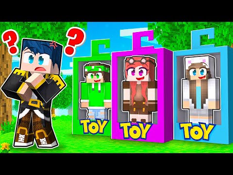 NASCONDINO DA GIOCATTOLI CONTRO I MIEI AMICI SU MINECRAFT!