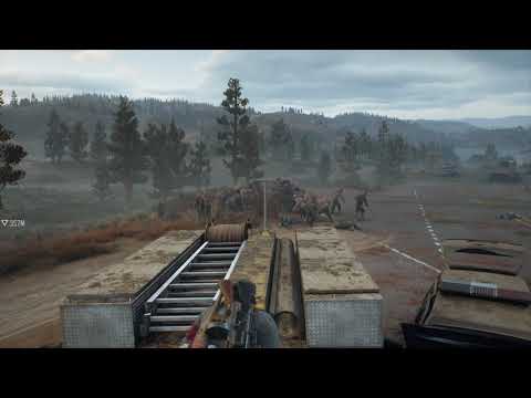 DAYS GONE Horde vs Rager Bear