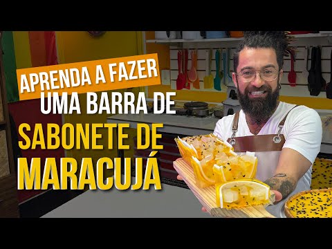 LEARN HOW TO MAKE A BAR OF PASSION FRUIT SOAP