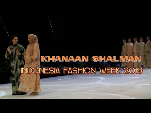 KHANAAN SHALMAN ,INDONESIA FASHION WEEK 2019