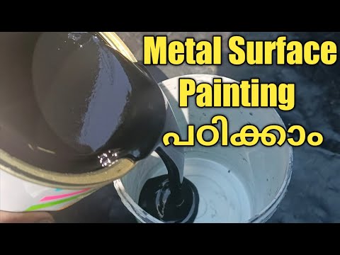 How to paint metalic surfaces| Sliding Gate painting method
