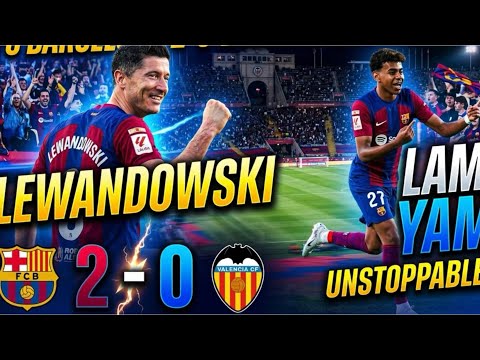 Barcelona's Unstoppable Duo: Lewandowski & Lamine Yamal Dominate! ⚽🔥