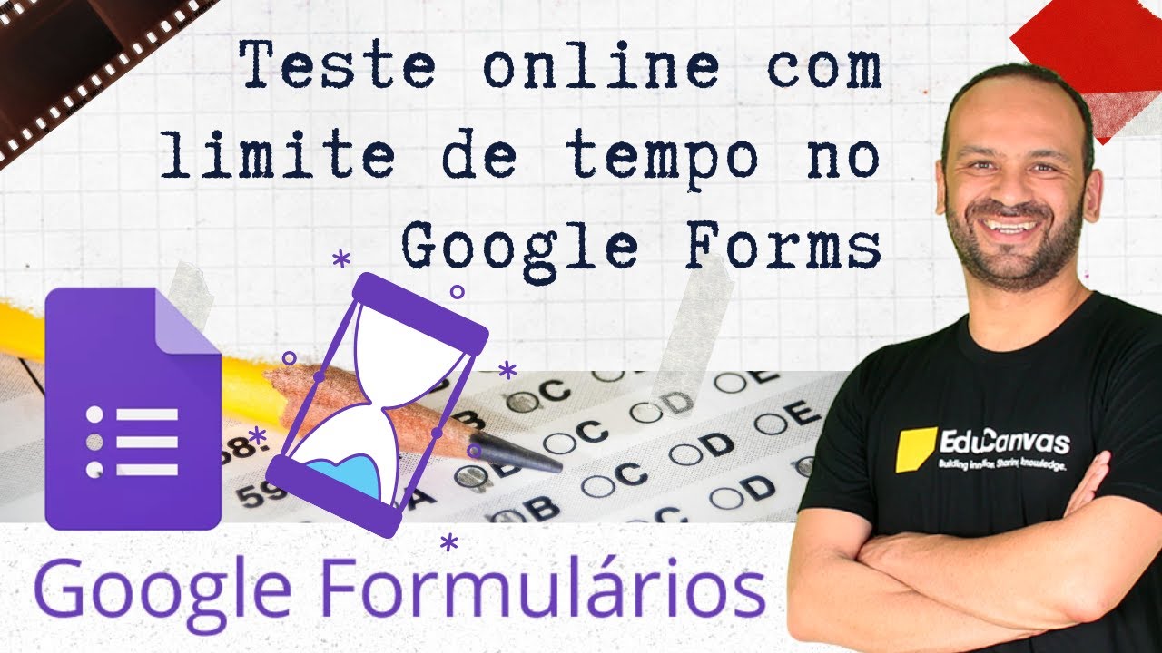 Testes online com limite de tempo usando o Google Formulários