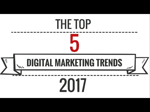 Digital Marketing Trends 2017: Top 5 Trends