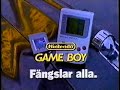Nintendo Game Boy TV3 Reklam Tidigt 90 Tal Svenska Swedish