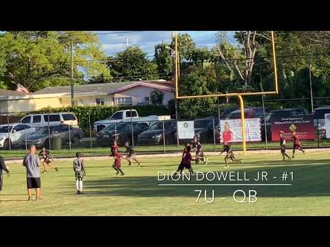Dion Dowell Jr - 7u QB