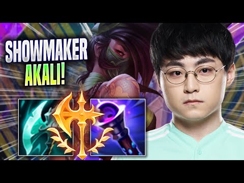 SHOWMAKER IS SO GOOD WITH AKALI! - DK ShowMaker Plays Akali MID vs Syndra! | Season 2022