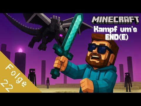 Enderdrache vs. Level Father! 🐉 Die Jagd nach der ersten Elytra | Minecraft Folge 22