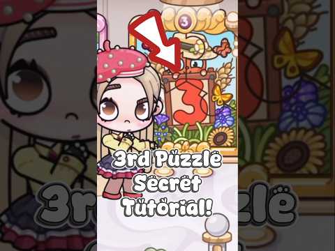 3rd Puzzle Secret Tutorial ✨😱 #avatarworld #avatarworldhacks