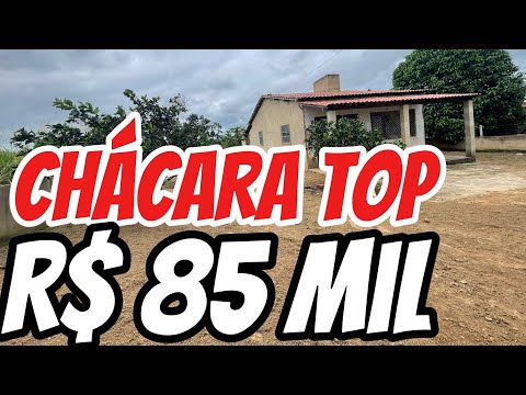 R$ 85 MIL CHÁCARA LAGARTO SERGIPE 20/63  CASA MUITO BOA 01579999632431 CRECE 7133 JOSÉ ANTONIO 