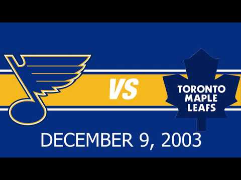 Highlights: Blues at Maple Leafs: December 9, 2003