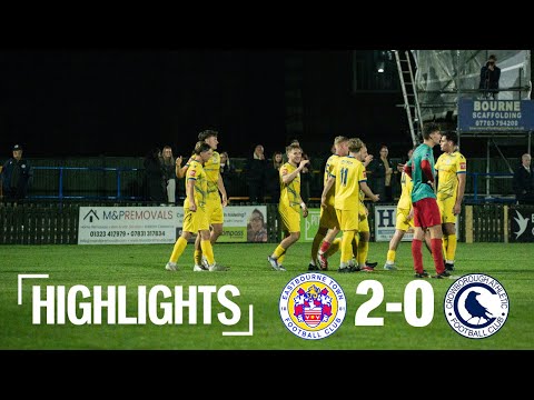 Eastbourne Town 2-0 Crowborough Athletic | HIGHLIGHTS | Sussex Senior Cup Second Round
