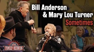 Bill Anderson &amp; Mary Lou Turner sing &quot;Sometimes&quot;