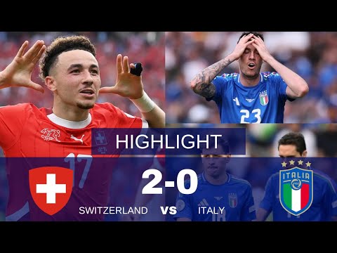 Switzerland VS Italy 2-0 - ALL GOALS AND HIGHLIGHTS  - Italy returned home