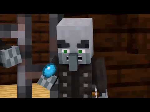 Minecraft The Movie Villager VS Pillager Winter War (1999) Part 2