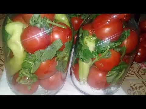 🔴 POMIDOR TURŞUSUNUN HAZIRLANMA QAYDASI // DADLI VE ASAN // QIŞA HAZIRLIQ 🍅🍅🍅