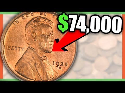 1925 WHEAT CENT PENNY COINS WORTH MONEY!!
