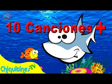 CANCIONES INFANTILES del mar 🌊🐟 3 Pecesitos y más – ChiquitinesTV