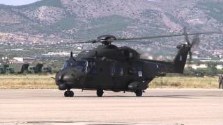 preview picture of video 'Ε.Σ.848 (TGRA09)2nd F.O.C. Arrival At Megara LGMG Army Airport'