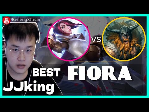 🔴 JJking Fiora SoloQ Olaf (Best Fiora OTP) - JJking Fiora Guide