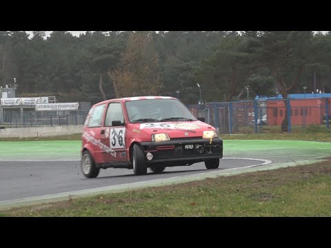 Sebastian Grabias, Fiat Cinquecento - III SuperOES Tor Poznań - 20.11.2021