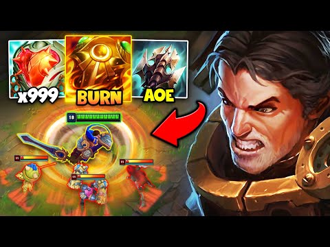 WTF?! HEARTSTEEL GAREN IS 100% UNKILLABLE (STACK HEALTH AND AD INFINITELY)