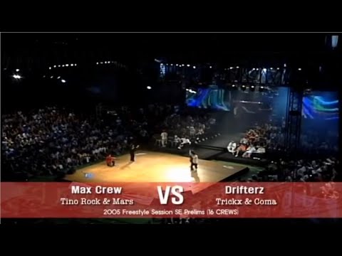Freestylesession Korea 2005 Prelims6 Max Crew vs Drifterz