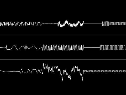 Sega Mega Drive  "Overdrive" - Strobe - Oscilloscope View